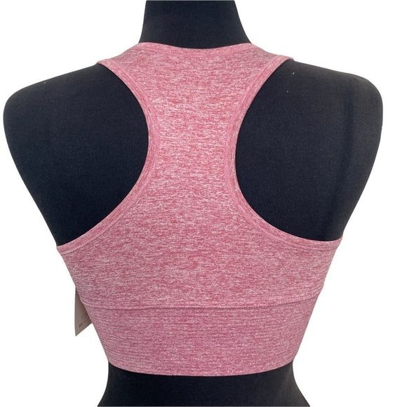 Long Line Sports Bra in Pink - Picture 2 of 6